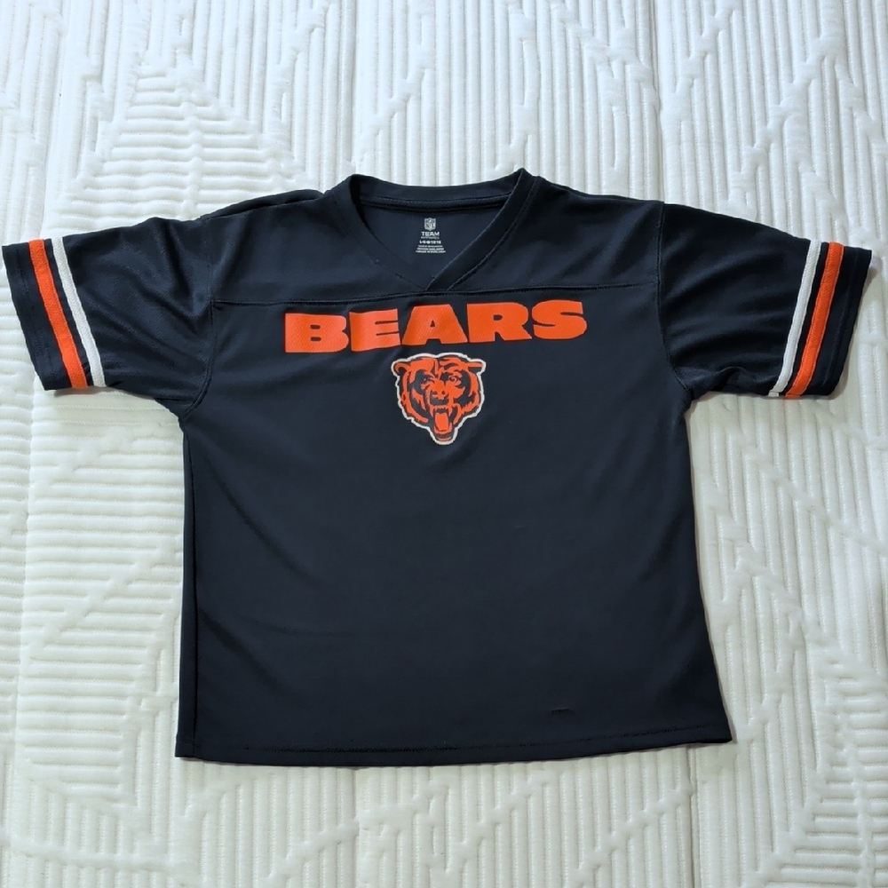 Chicago Bears Kids' Black & Orange Team Tee